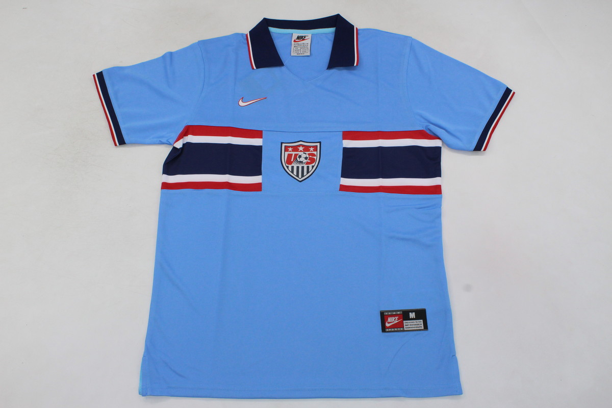 AAA Quality USA 95/97 Third Sky Blue Soccer Jersey
